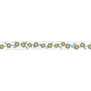 Renaissance Ribbon Hello Alice Chatty Garden Schmuckband 13mm 1 Yard Blumen