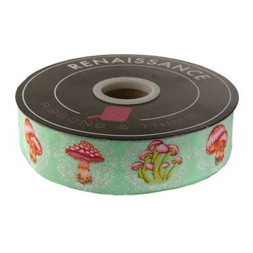 Renaissance Ribbon Down to Earth Morel Support Band 1 Yard