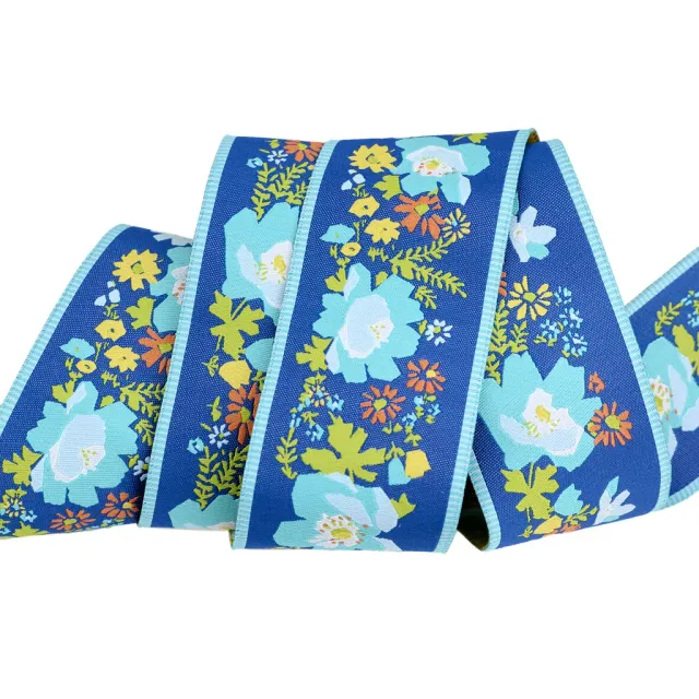 Renaissance Ribbon Paper Hamlet Floral Border Band 2 Zoll Polyester