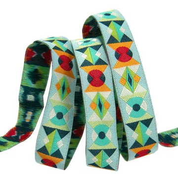 Renaissance Ribbon Tula Pink Vintage Green Webband-Set 5-tlg 4,5 m
