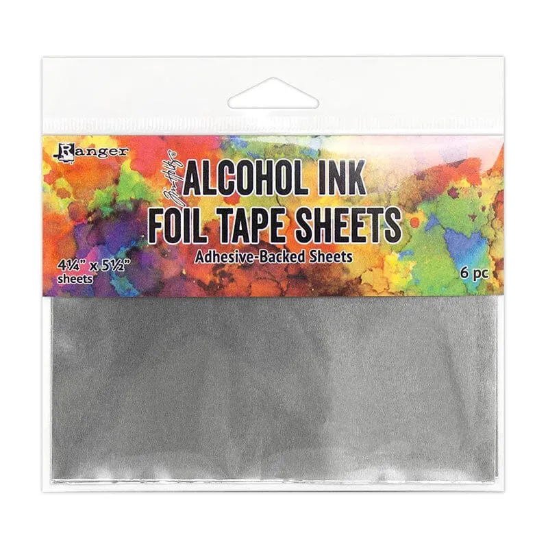 Idea-ology Alcohol Ink Foil Tape Sheets Folie 6 Blatt