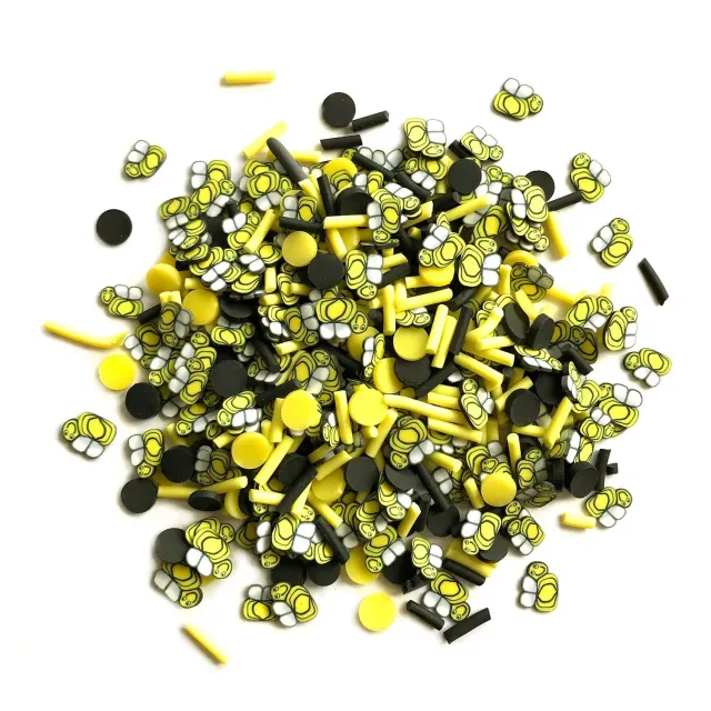 Buttons Galore Sprinkletz Bumble Bees Bastelstreu 12g Bienen