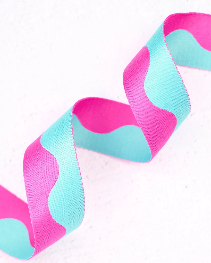 Renaissance Ribbon Wavy Webbing Gurtband Nylon