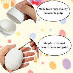 Buttons Galore Button Blossom Easter Eggs Bastelset 3er Pappmaché