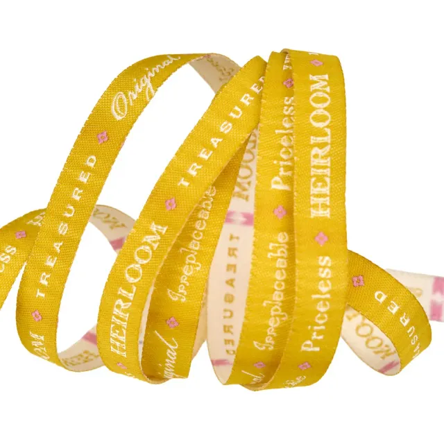 Renaissance Ribbon Market Days Priceless Schmuckband Gold 1 Yard