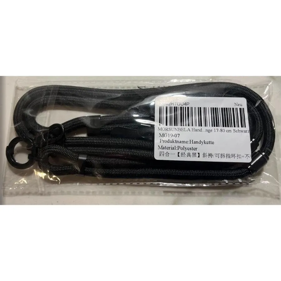 MORSUNBELA Handykette 4-in-1 Handyband zum Umhängen