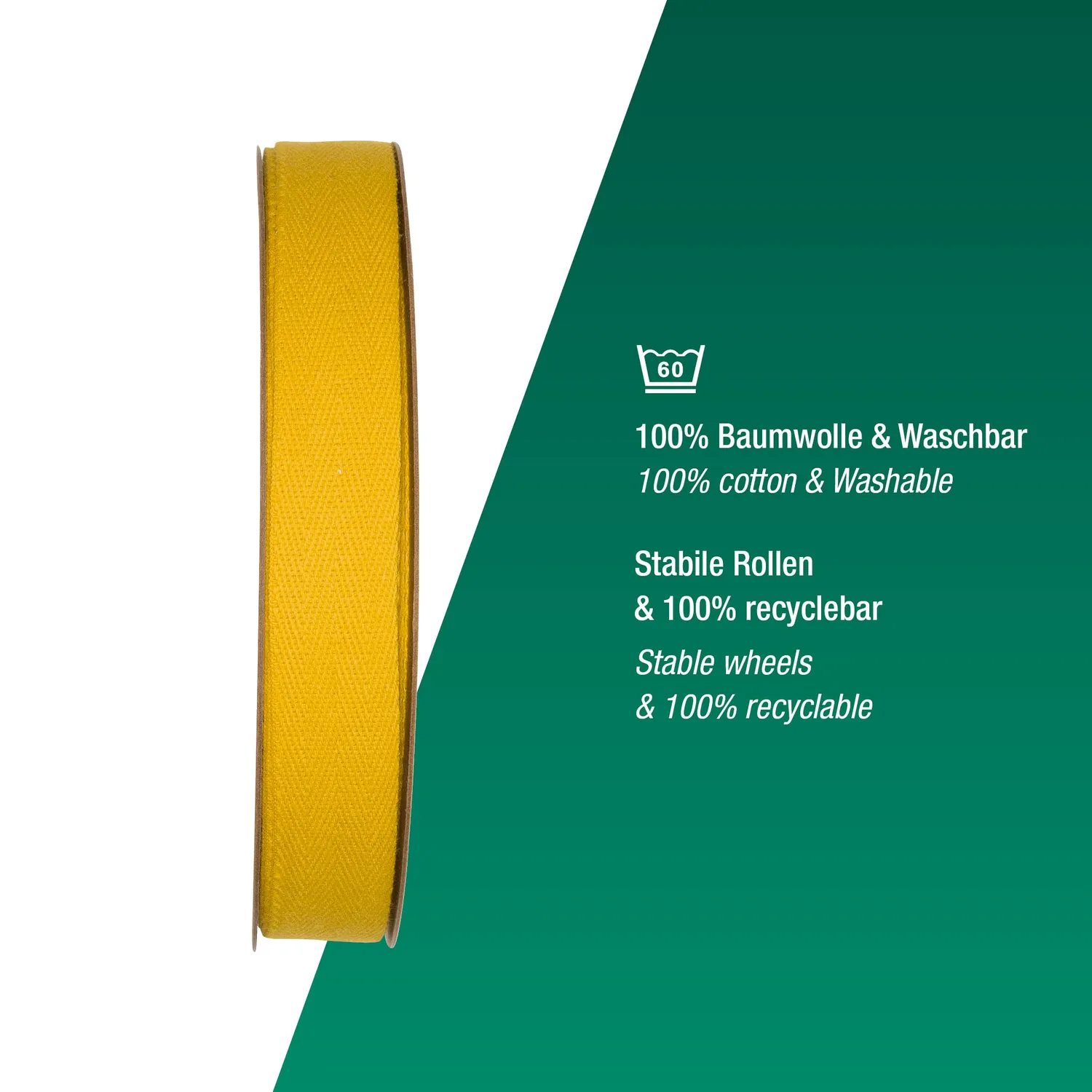Halbach Baumwollband Baumwolle farbecht Rolle