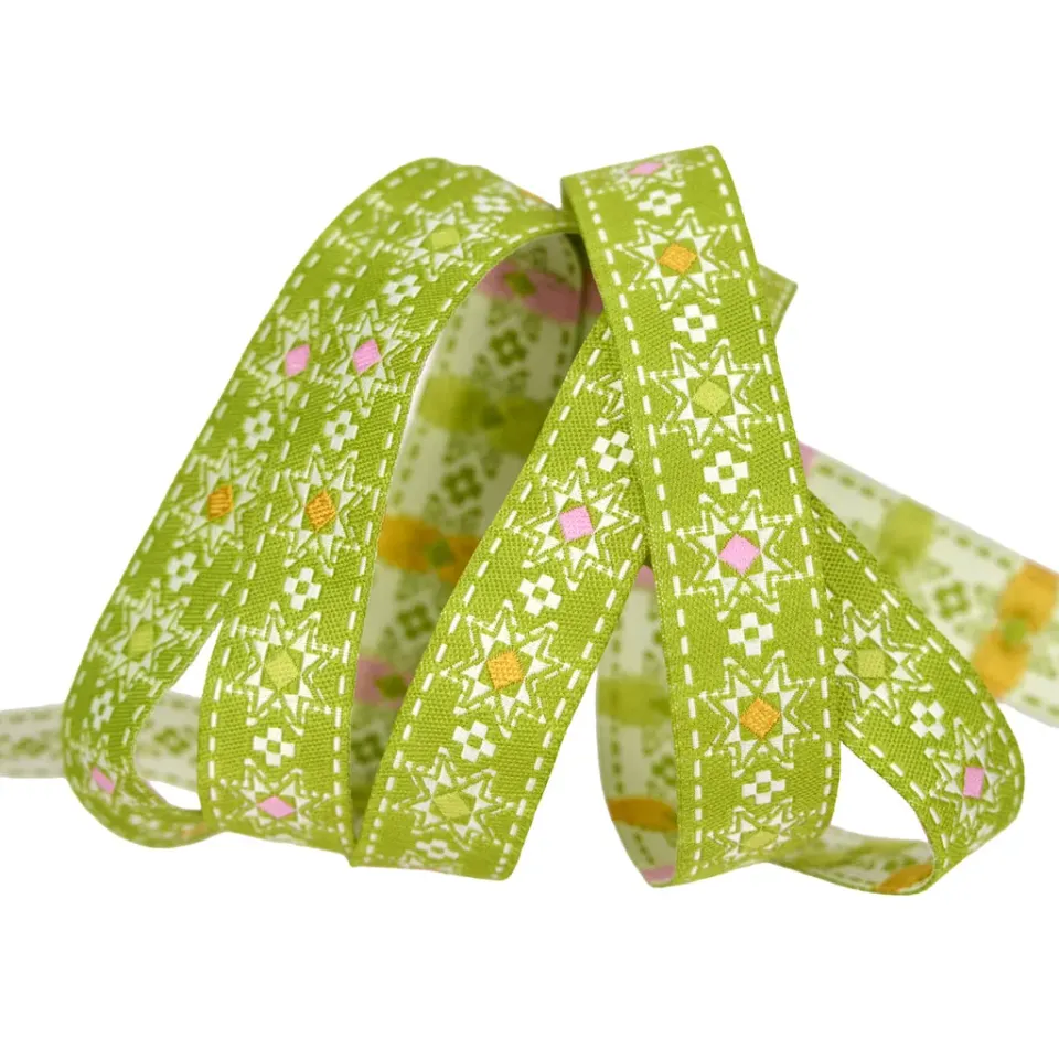 Renaissance Ribbon Summer's End Garden Stars Schleifenband 5/8 Zoll Polyester
