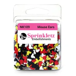 Buttons Galore Sprinkletz Mouse Ears Streudeko 12 g bunt