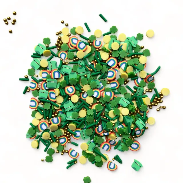 Buttons Galore Sprinkletz Irish Charm Streuteile 12 g Kleeblatt