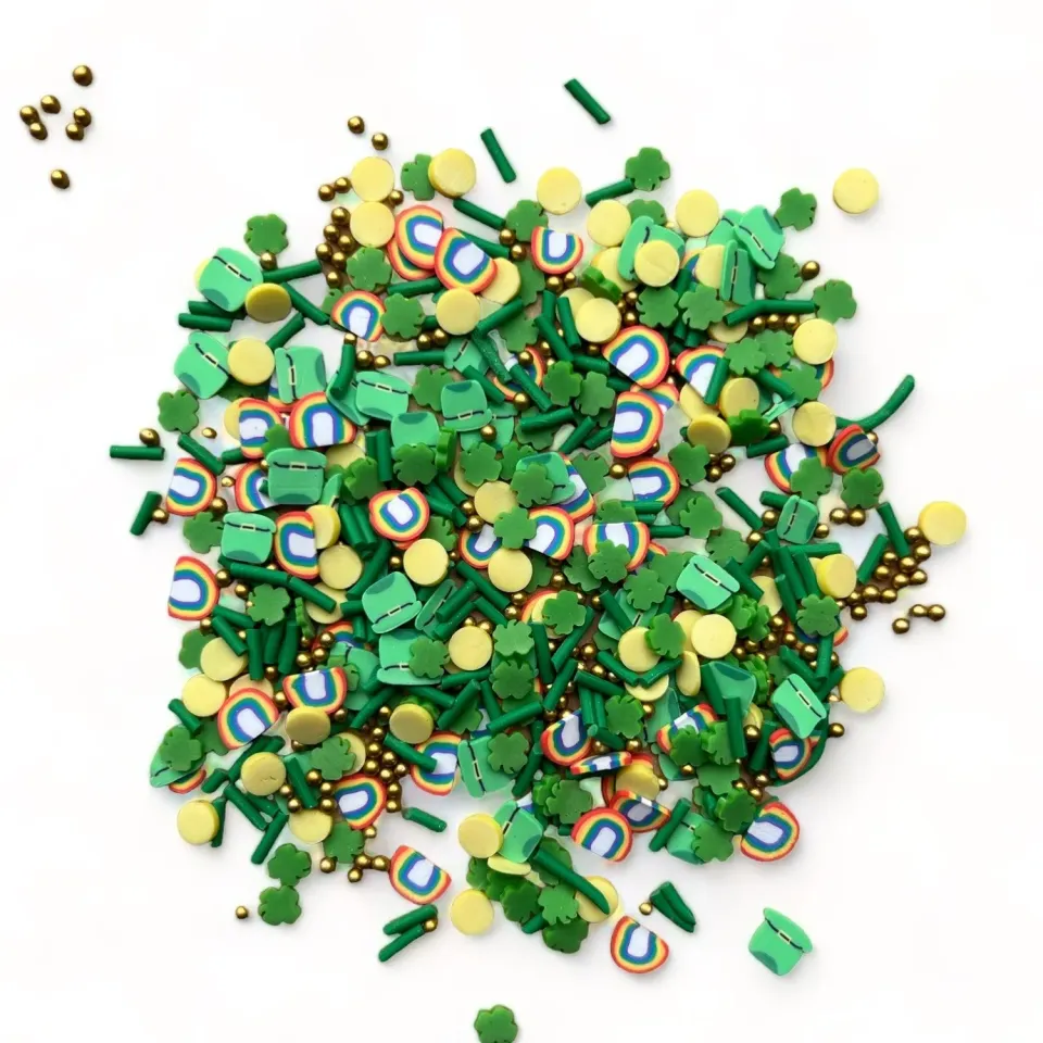 Buttons Galore Sprinkletz Irish Charm Streuteile 12 g Kleeblatt