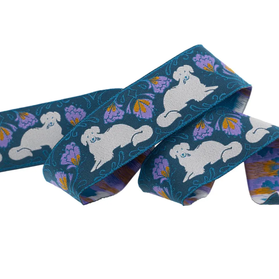 Renaissance Ribbon Dog Park Golden Jacquardband 1,5" 1 Yard