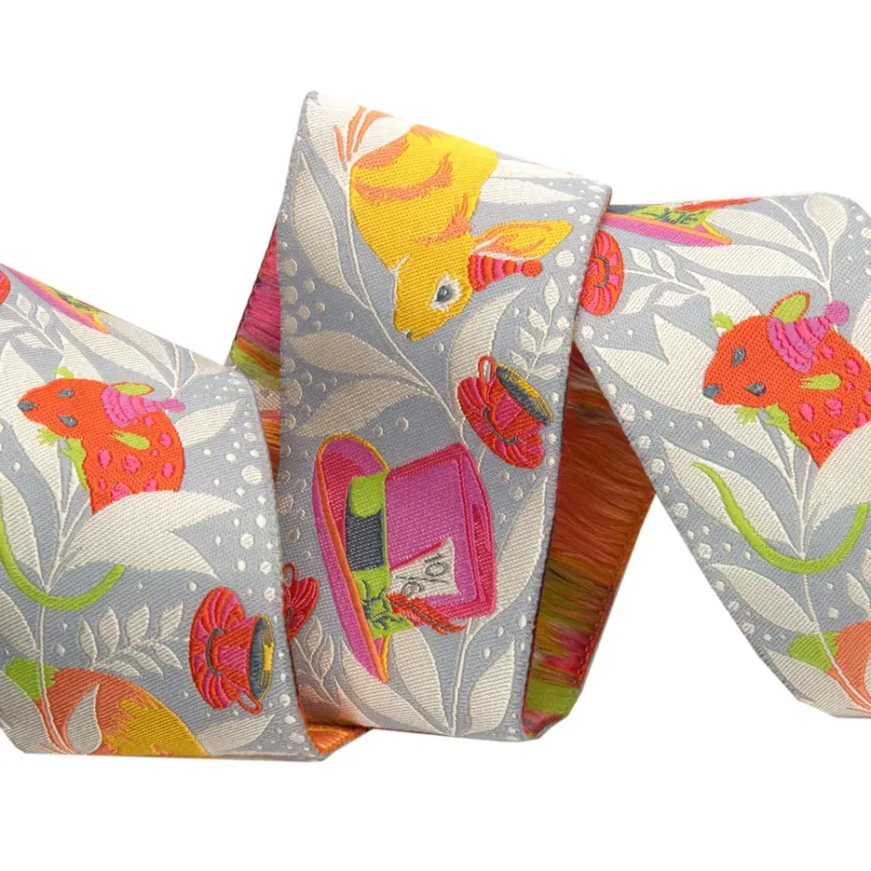 Renaissance Ribbon Madhatter Jacquardband 2 Zoll