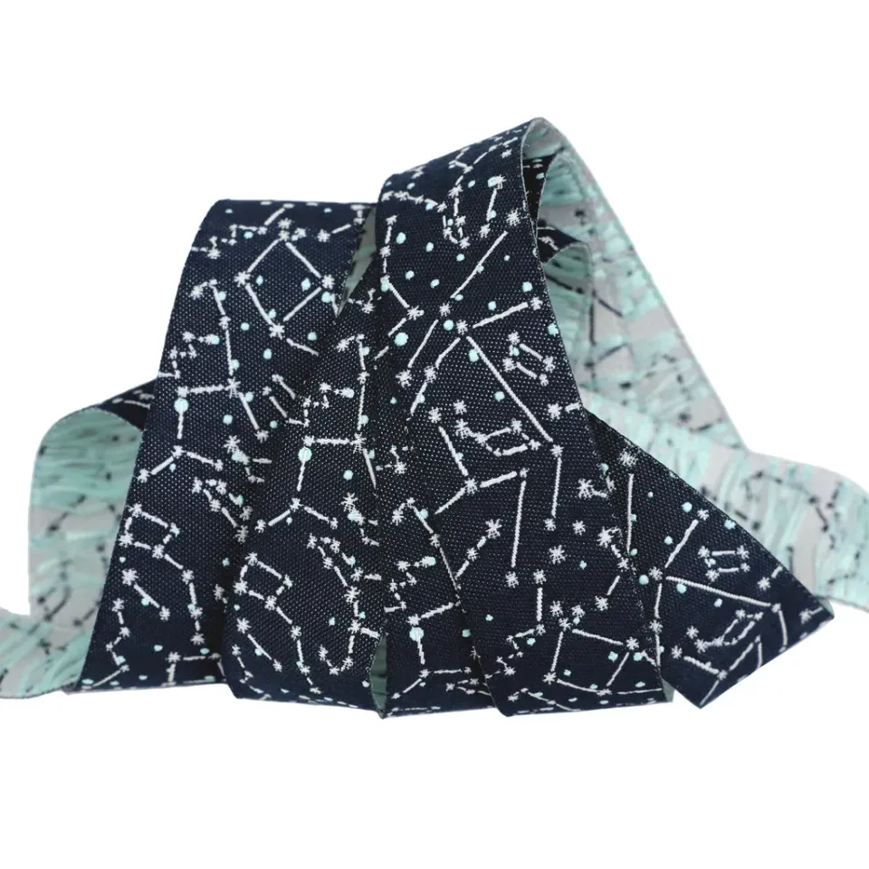 Renaissance Ribbon 3, 2, 1... Blastoff Constellations Band 7/8 Zoll 1 Yard