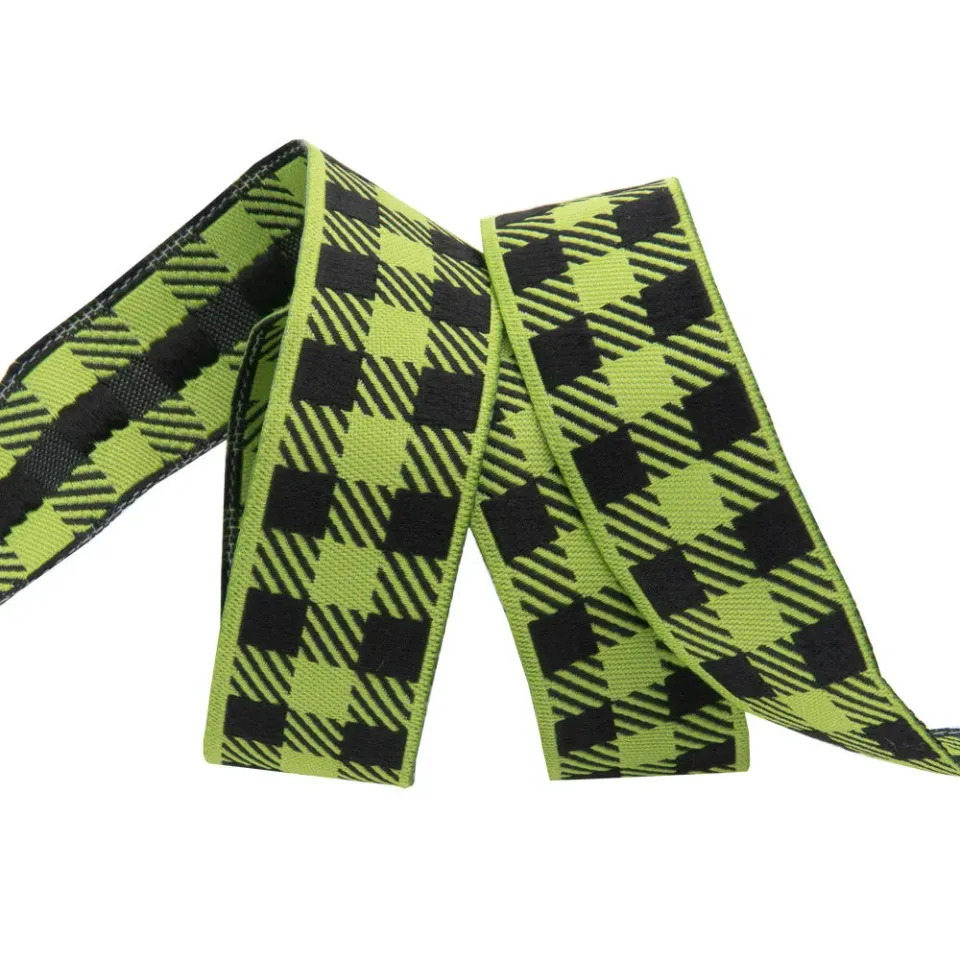Renaissance Ribbon Gingham Schmuckband Meterware