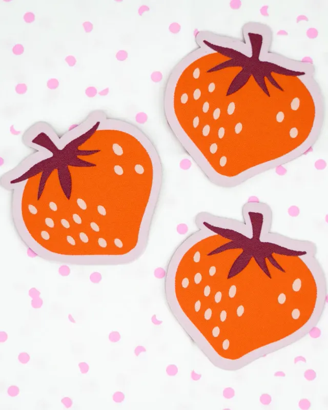 Renaissance Ribbon Kimberly Kight Strawberry Bügelpatch RSSPA-02