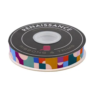 Renaissance Ribbon Mythical Dawn Schmuckband 16mm 1 Yard Geometrie