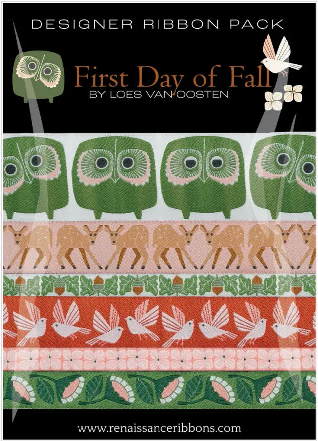Renaissance Ribbon First Day of Fall Designer Pack Bänder 6-teilig