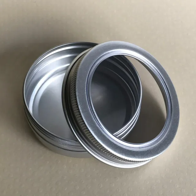Buttons Galore Aluminium Dosen 48 Stück 2 Oz mit Deckel