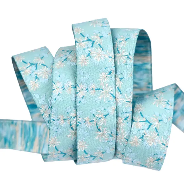 Renaissance Ribbon Gulf Breeze Coastal Jasmine Webband 1 Yard floral
