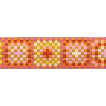 Renaissance Ribbon Mixtape Granny Square Webband 38mm 1 Yard