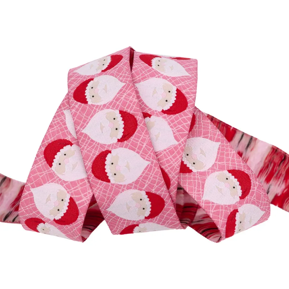 Renaissance Ribbon Gingerbread Hip Santa Webband 32mm 1 Yard