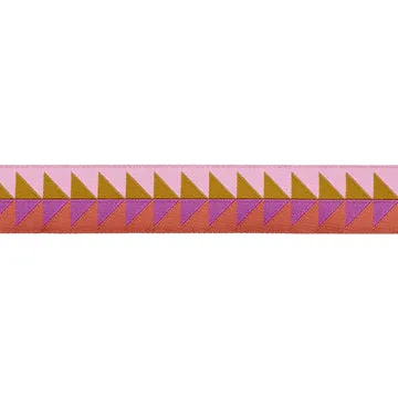 Renaissance Ribbon Ramble Half Square Triangles Webband 7/8" 1 Yard