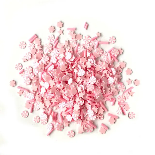 Buttons Galore Sprinkletz Cupcake Streusel 12 g rosa 5 mm