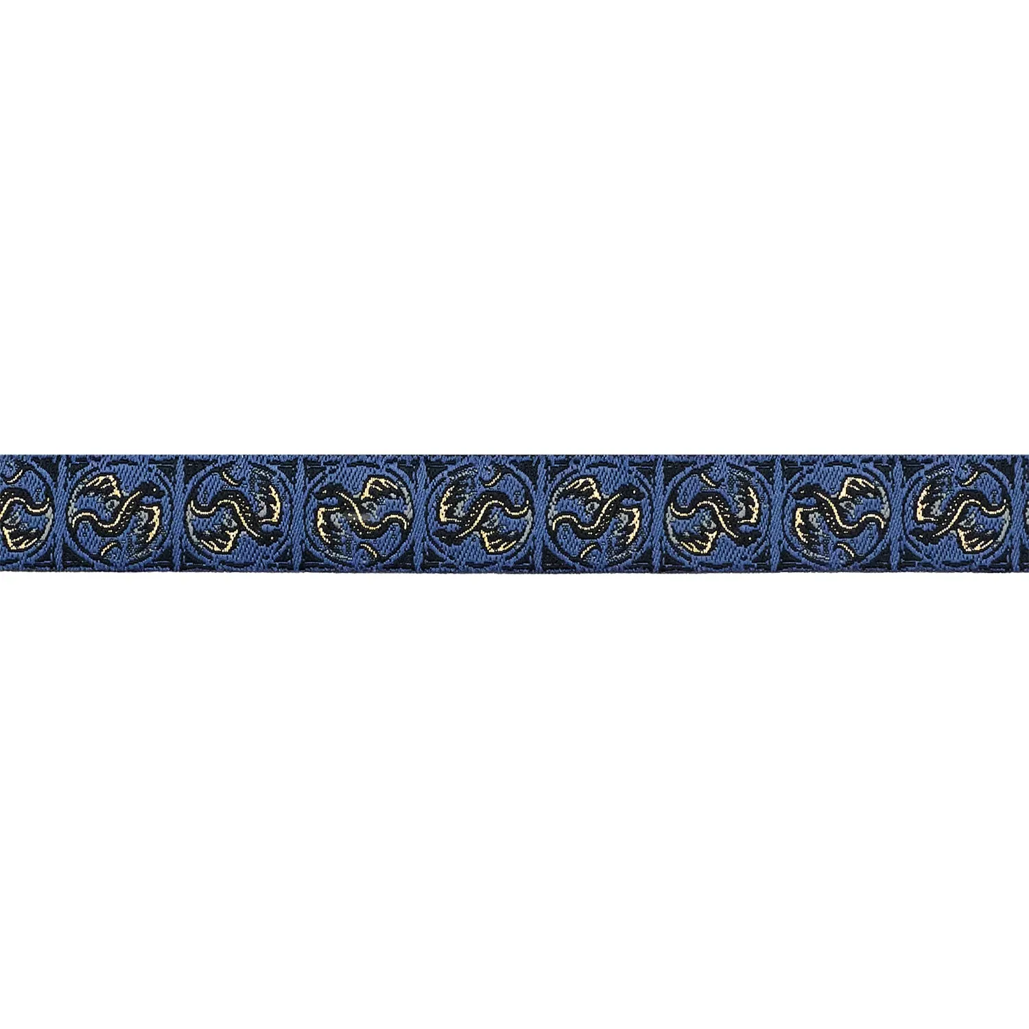 Renaissance Ribbon Fire Glow Emblem Webband Grau 1 Yard 16mm