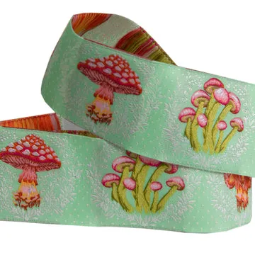 Renaissance Ribbon Down to Earth Morel Support Band 1 Yard