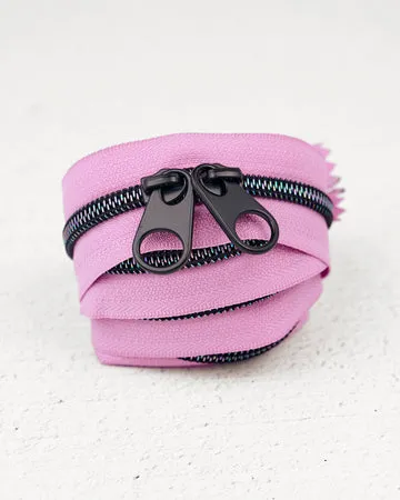 Renaissance Ribbon Orchid Chiffon Handtaschen-Reißverschluss