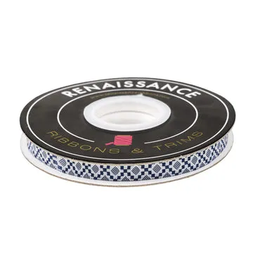 Renaissance Ribbon True Love Checkmate Schleifenband 3/8 Zoll, Polyester