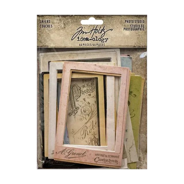 Idea-ology Tim Holtz Layer Papierdeko