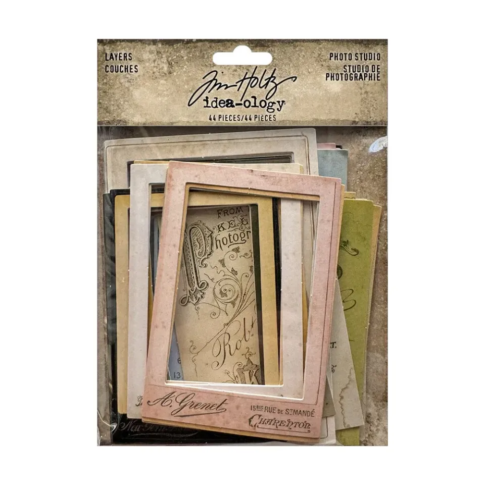 Idea-ology Tim Holtz Layer Papierdeko