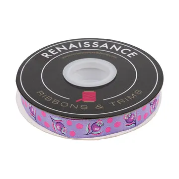 Renaissance Ribbon Impending Bloom Jacquardband 1 Yard