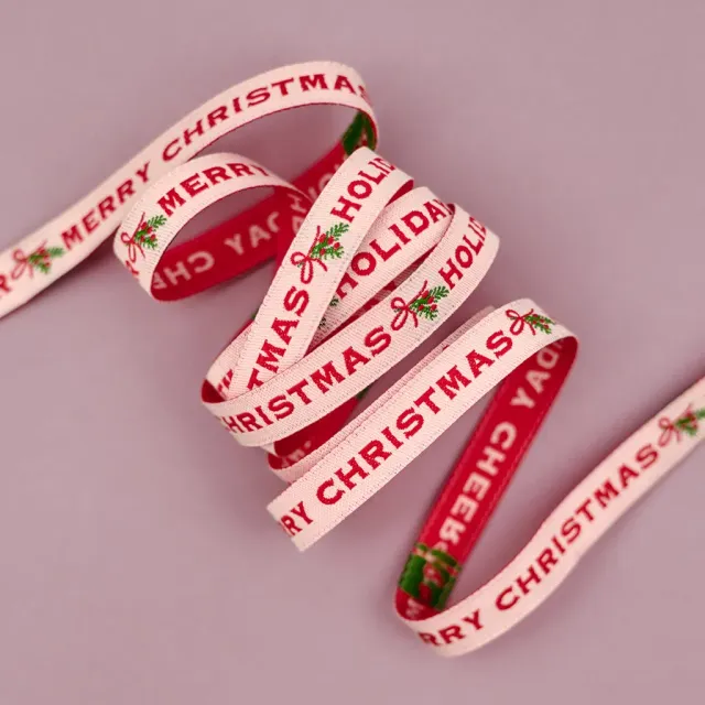 Renaissance Ribbon Holiday Cheer Band 10mm 1 Yard Polyester