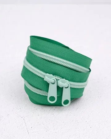 Renaissance Ribbon Ocean Wave Taschenreißverschluss Doppelschieber