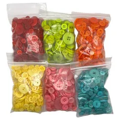 Buttons Galore Button Set Bastelknöpfe ca. 500 Stück