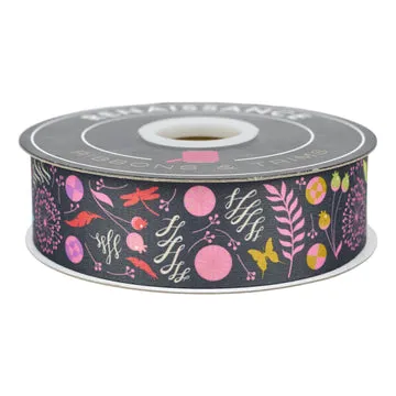 Renaissance Ribbon Prince Charming Dandelion Gurtband Tula Pink