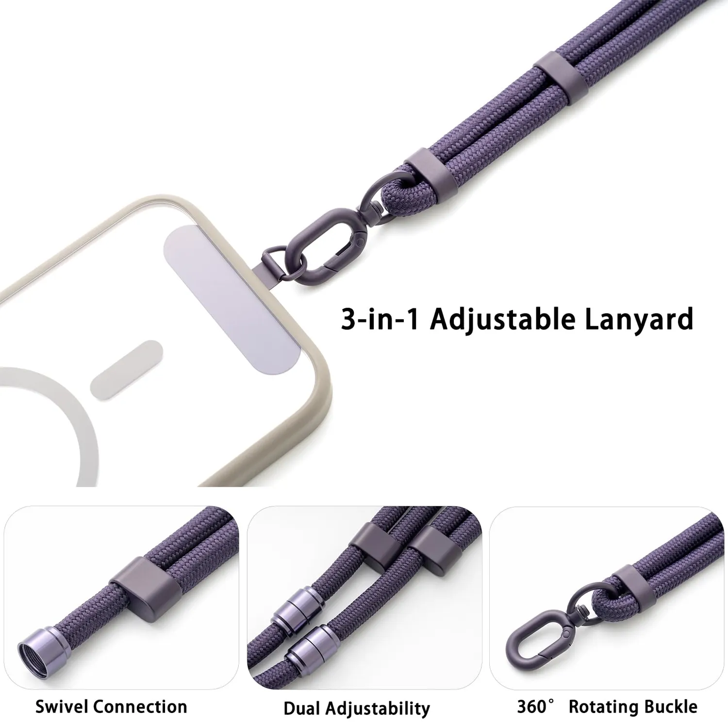 MORSUNBELA Handyband universal 3-in-1 Handykette