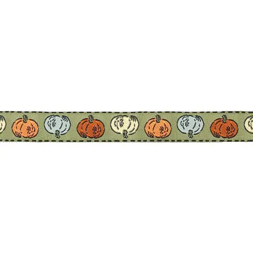 Renaissance Ribbon Home Sweet Haunt Petite Pumpkin Schmuckband 1 Yard Kürbis