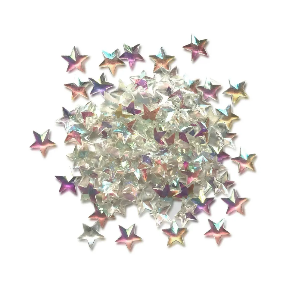Buttons Galore Sparkletz Crystal Stars Streuteile 6 g irisierend