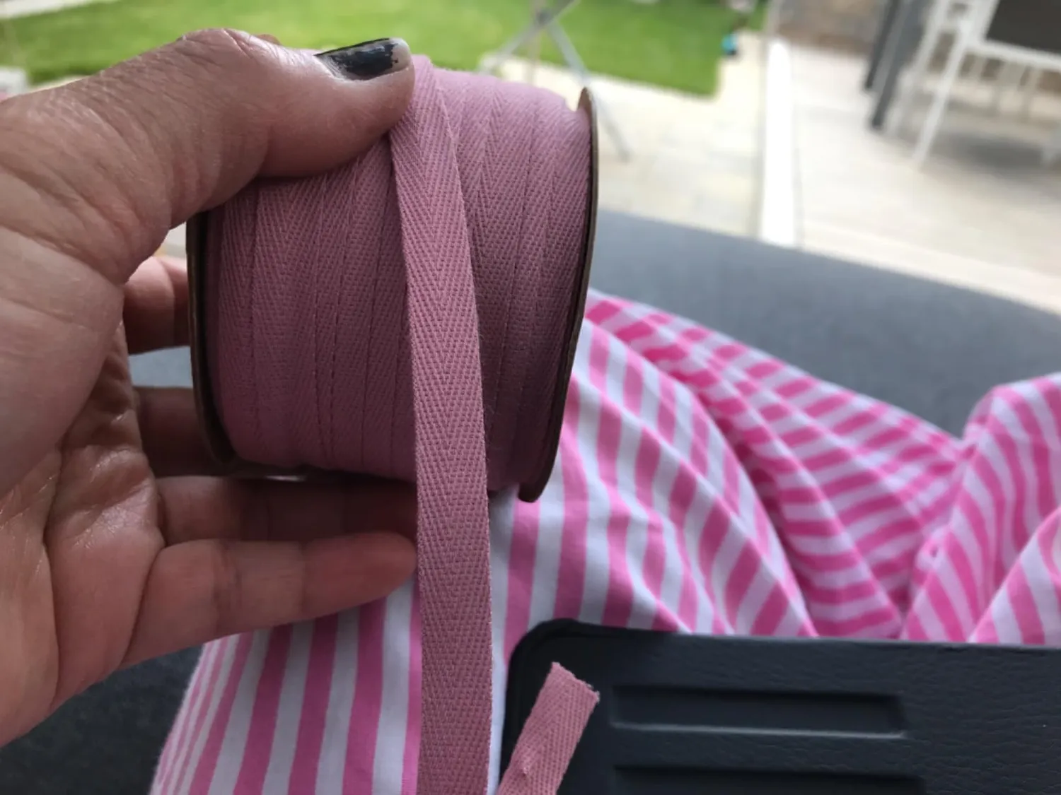 Halbach Baumwollband Baumwolle farbecht Rolle