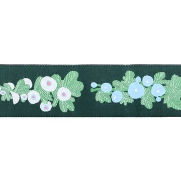 Renaissance Ribbon Love Letter Hollyhock Blumenband 1 Yard