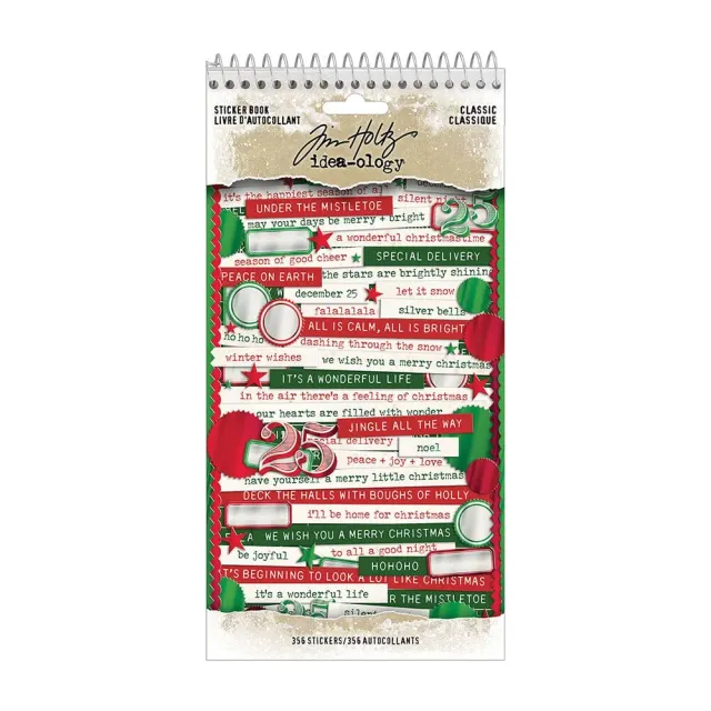 Tim Holtz Idea-ology Sticker Book Stickerbuch