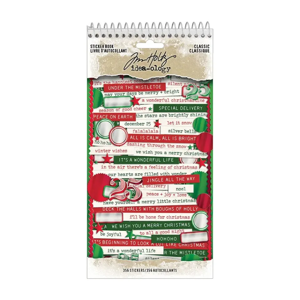 Tim Holtz Idea-ology Sticker Book Stickerbuch