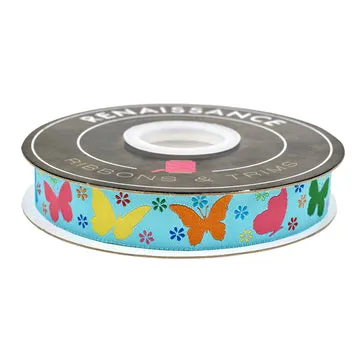 Renaissance Ribbon Wings of Wonder Wings Jacquardband 7/8 Zoll 1 Yard