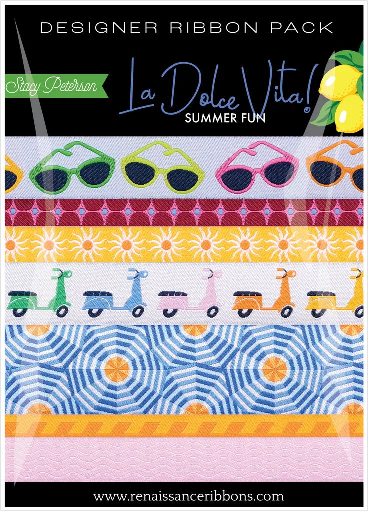 Renaissance Ribbon La Dolce Vita Designer-Pack Bänder-Set