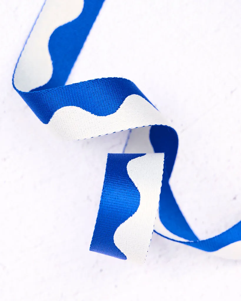Renaissance Ribbon Wavy Webbing Gurtband Nylon
