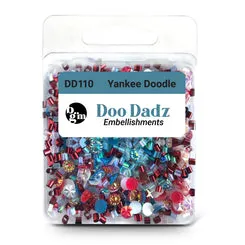 Buttons Galore DooDadz Yankee Doodle Mix 10 g